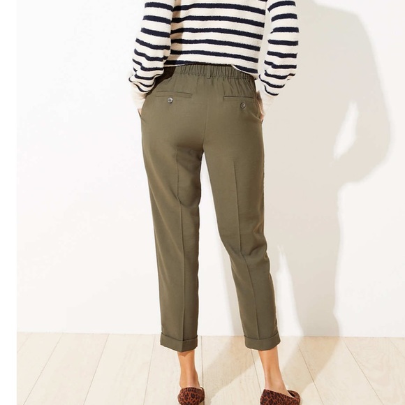 Slim pants with stretch waist - Picture 3 of 4